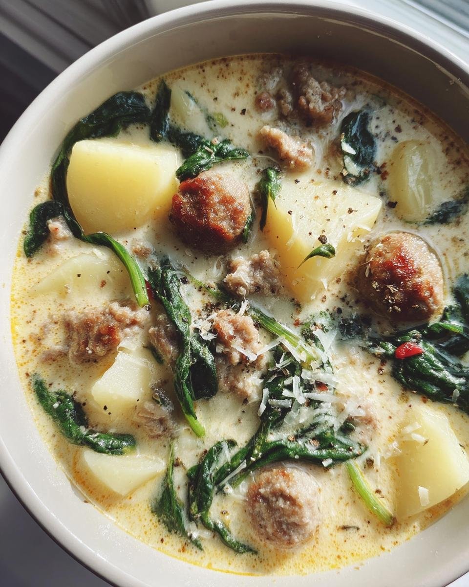 Creamy Parmesan Tuscano Soup - detail 1
