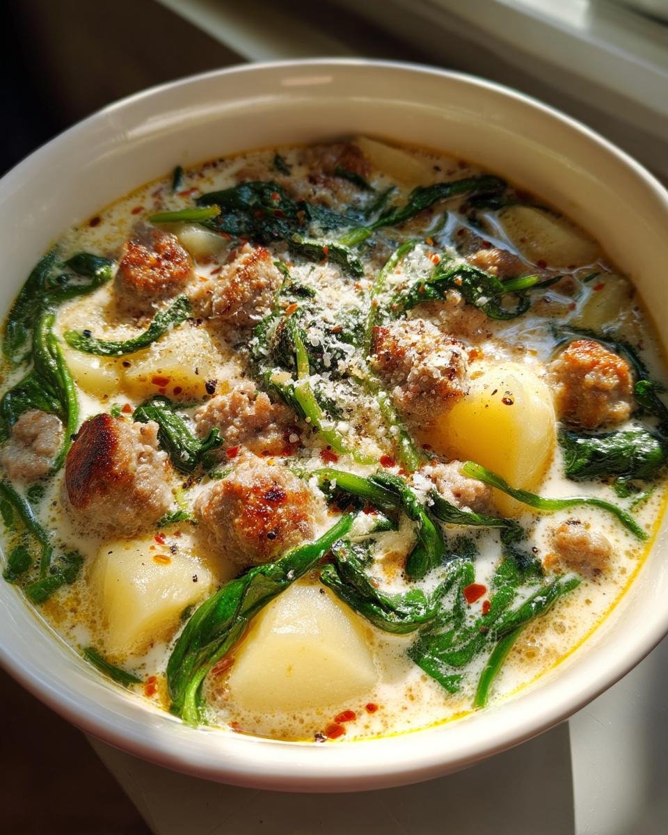Creamy Parmesan Tuscano Soup - detail 2