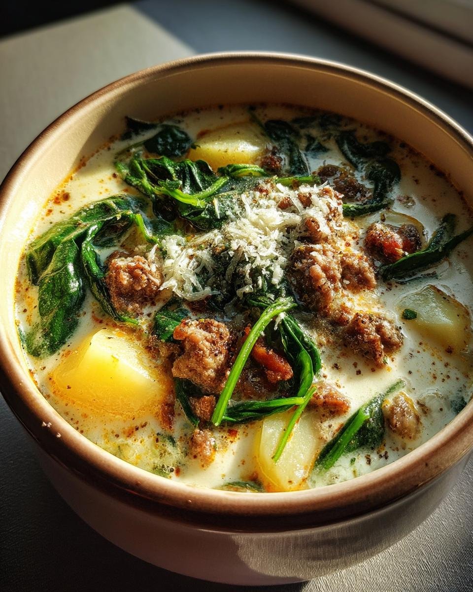 Creamy Parmesan Tuscano Soup - detail 3