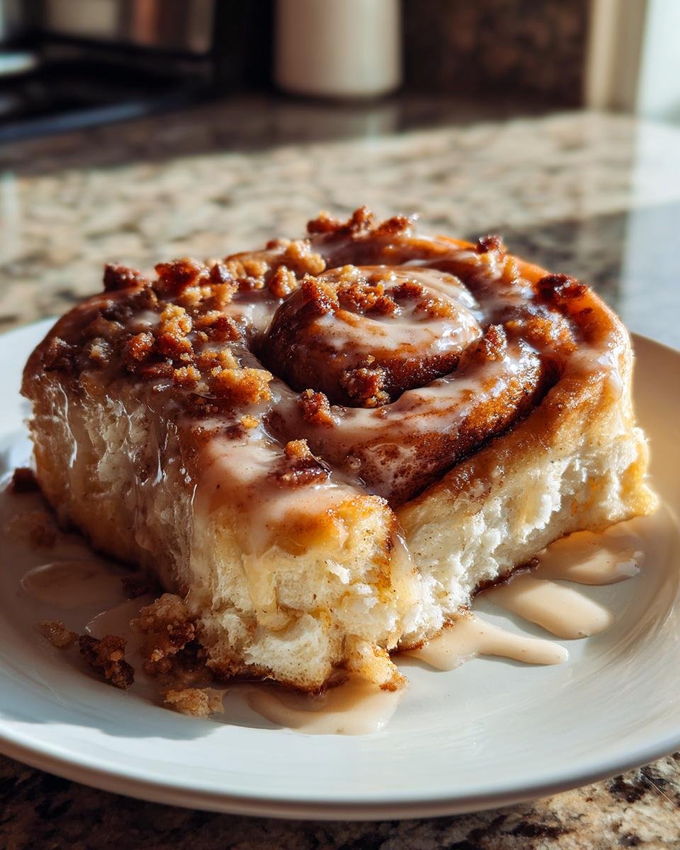 Maple Bacon Cinnamon Rolls - detail 1