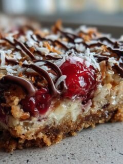 Cherry Coconut Magic Bars