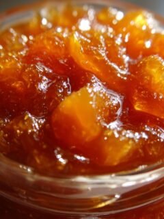 Easy Peach Jam Without Pectin