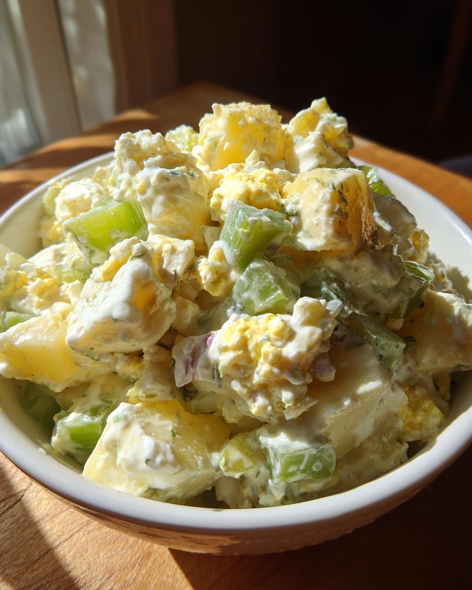 Grandma's Creamy Potato Salad with Pickle Juice - detail 1