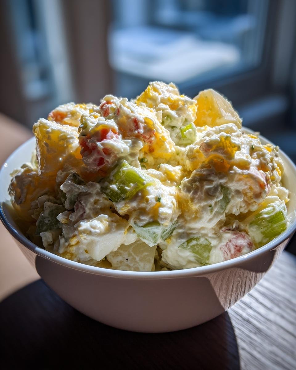 Grandma's Creamy Potato Salad with Pickle Juice - detail 2
