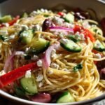 Greek Spaghetti Salad