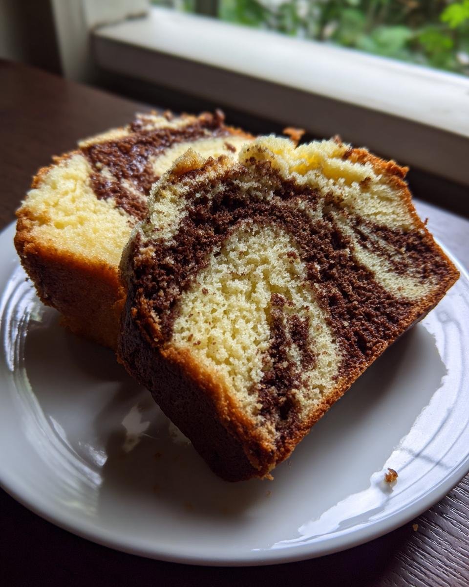Homemade Marble Cake - detail 2