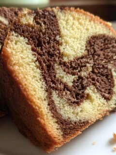 Homemade Marble Cake