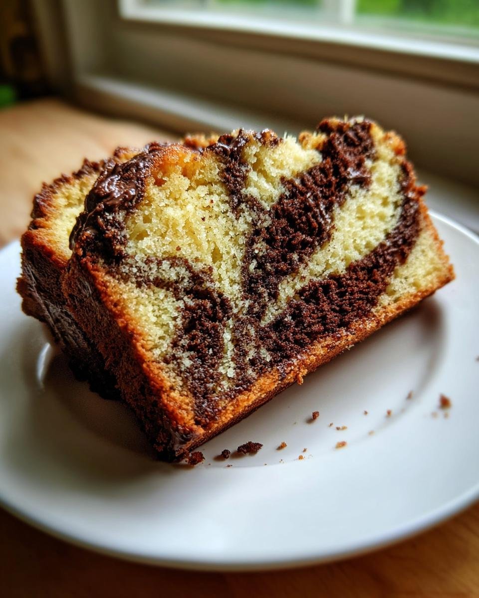 Homemade Marble Cake - detail 3