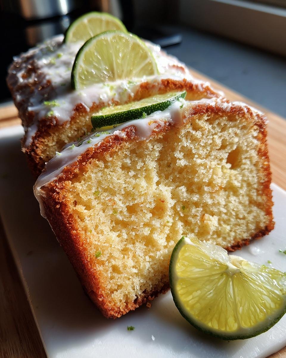 Key Lime Cream Cheese Pound Cake - detail 1