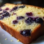 Lemon Blueberry Pound Cake