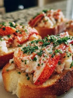 Lobster Garlic Bread