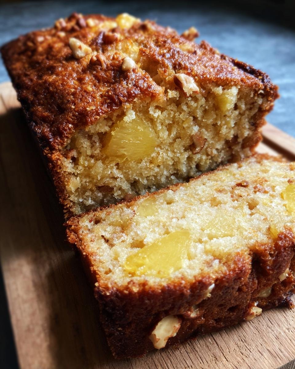 Pineapple Quick Bread - detail 2