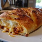 BBQ Chicken Cheese Stromboli