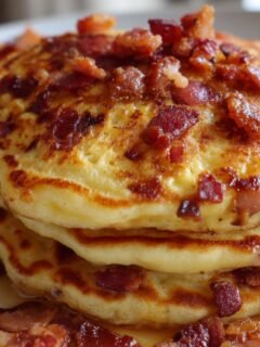 Bacon Pancakes - Sweet and Savory Delight