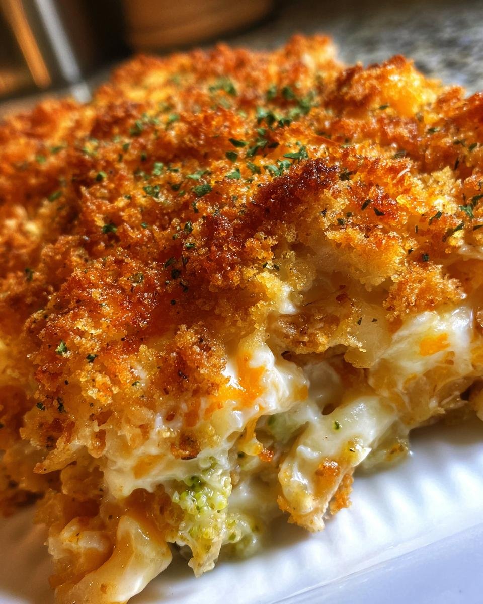 Cheesy Chicken Broccoli Rice Casserole - detail 2