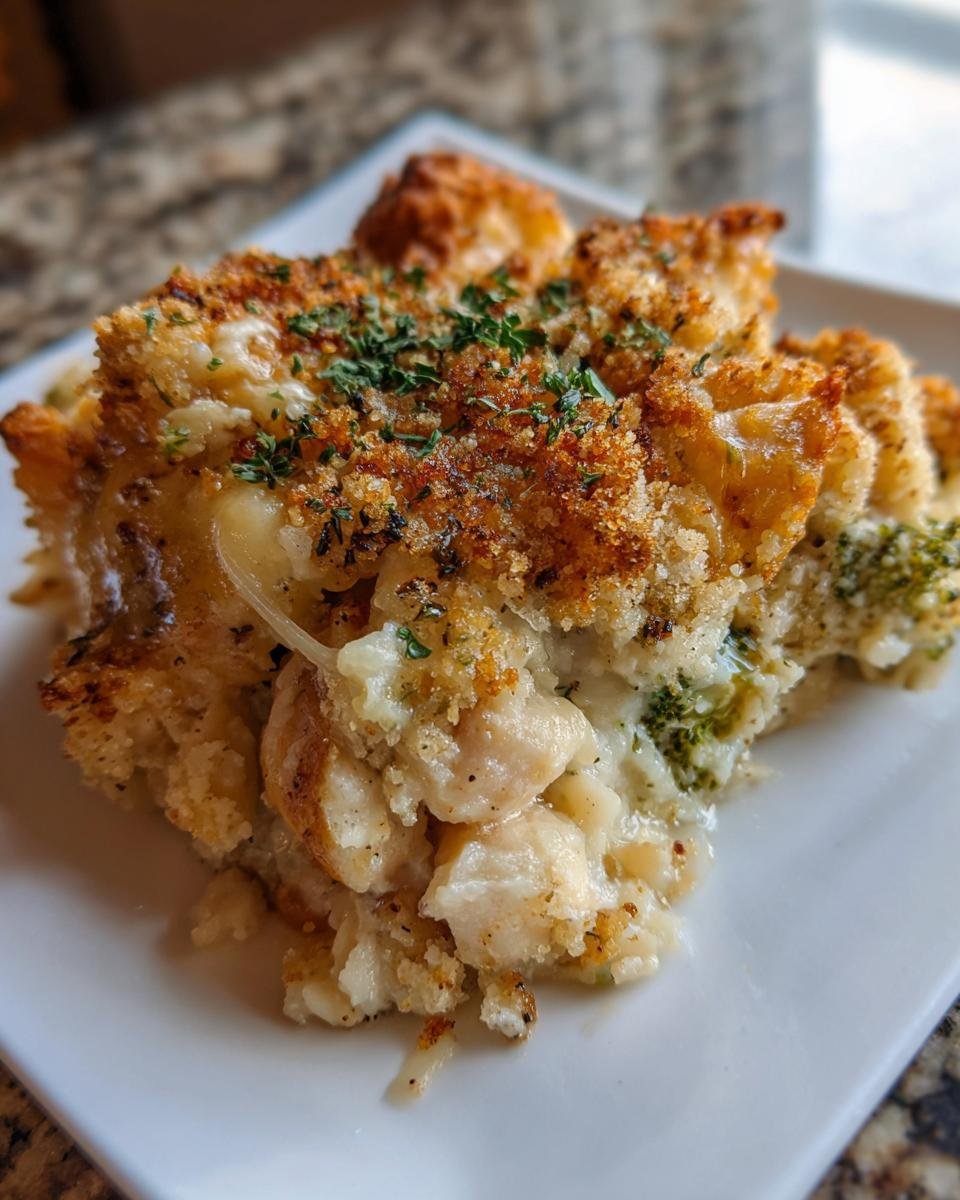 Cheesy Chicken Broccoli Rice Casserole - detail 3
