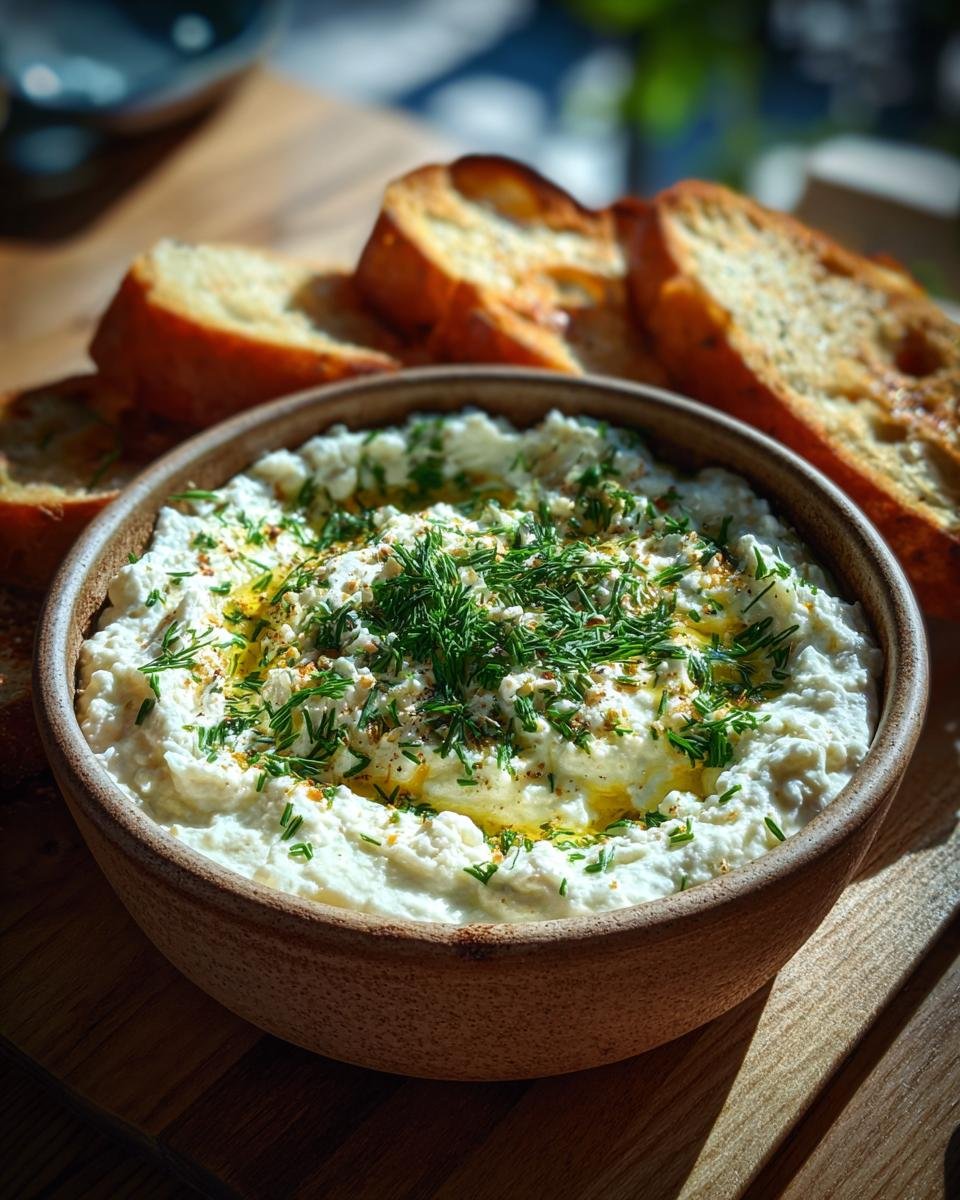 Creamy Cannellini Bean and Feta Dip - detail 2