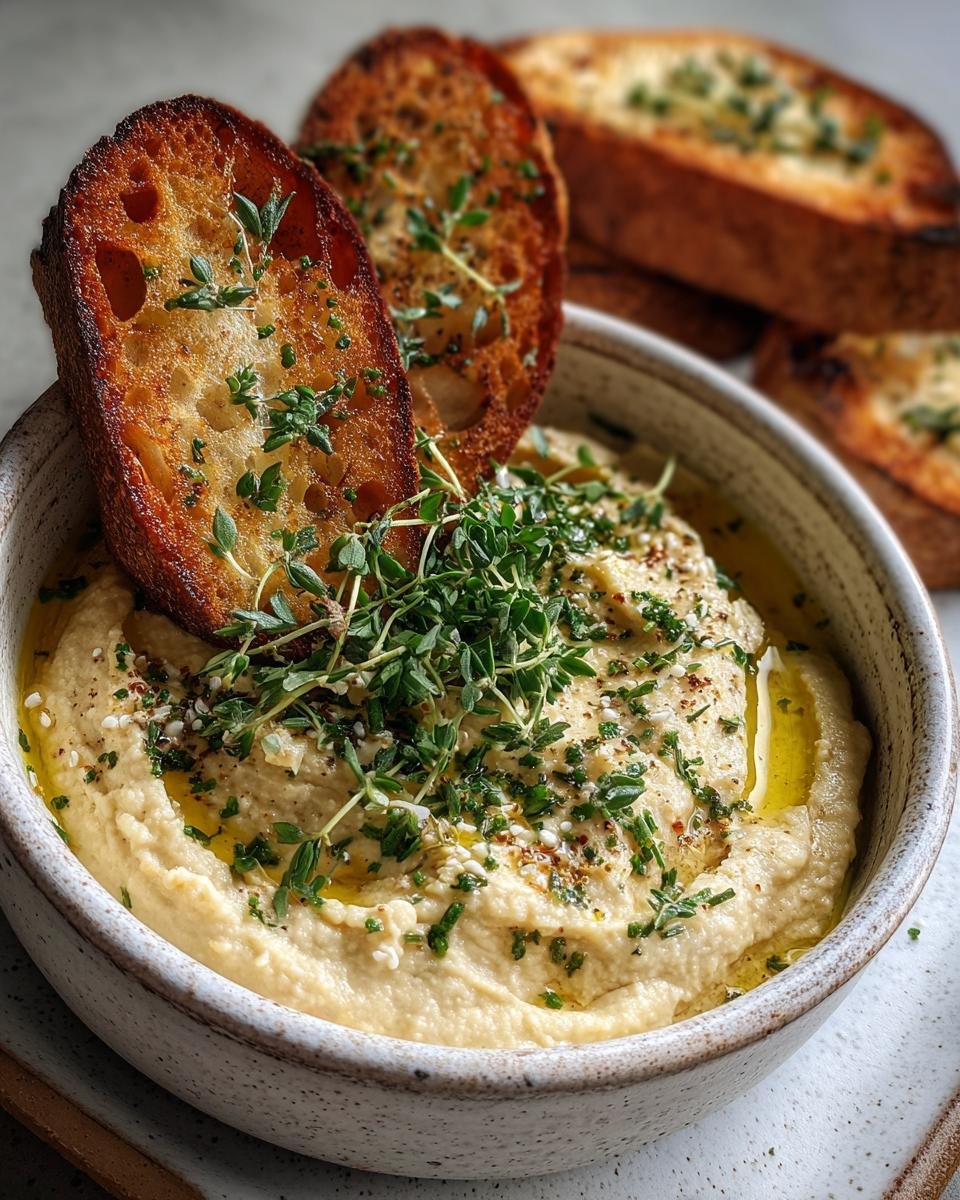 Creamy Cannellini Bean and Feta Dip - detail 3