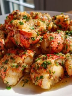 Garlic Butter Lobster Bites