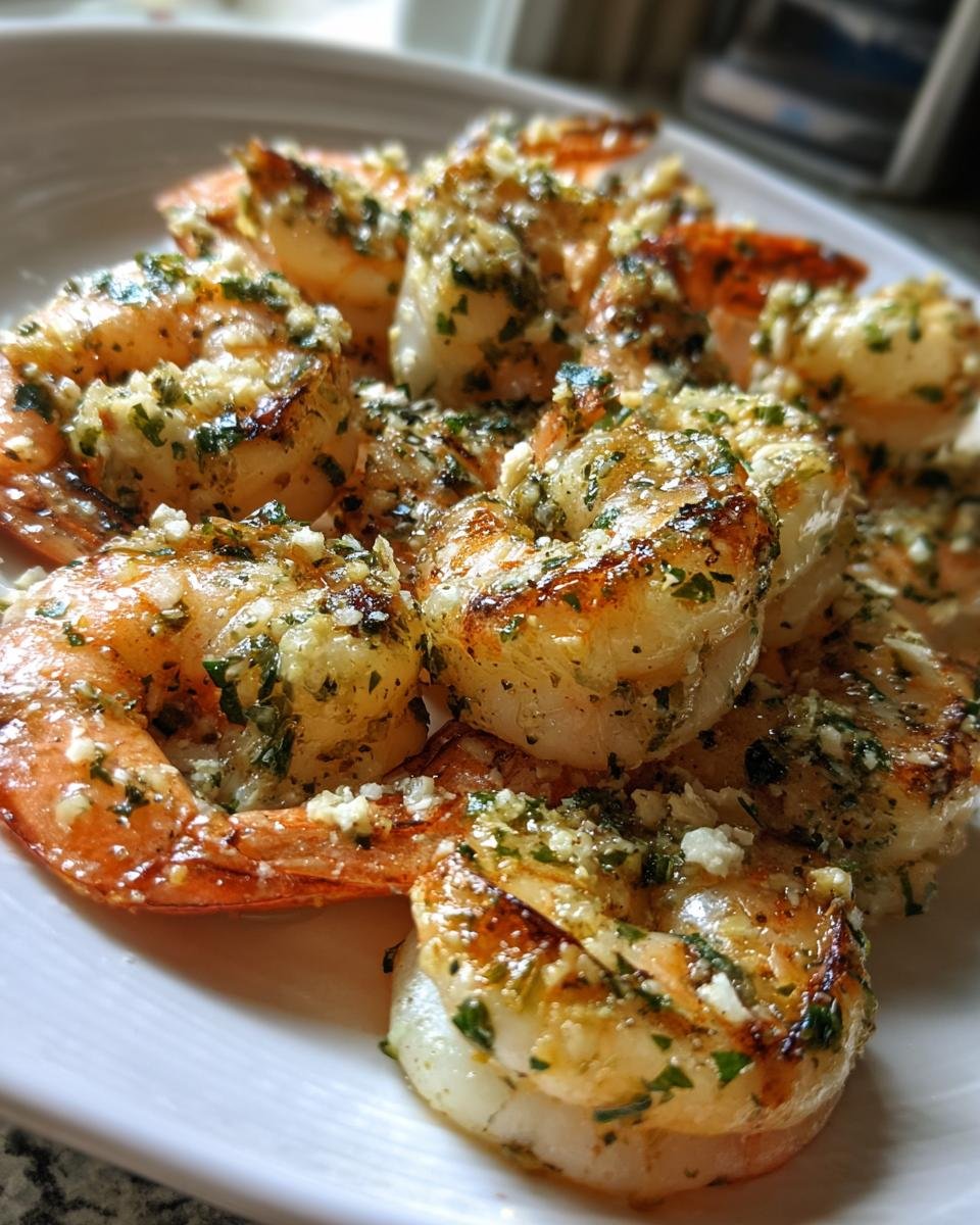 Garlic and Herb Grilled Shrimp - detail 2