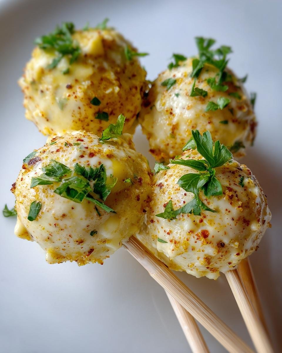 Ham and Cheese Cake Pops - detail 1