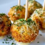 Ham and Cheese Cake Pops