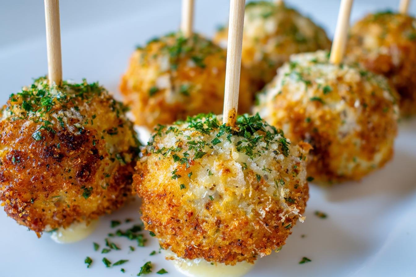 Amazing Ham and Cheese Cake Pops Recipe - jekof.com