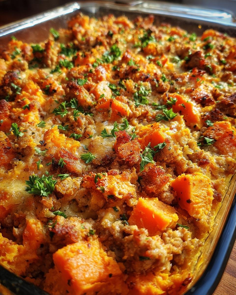 Hearty Ground Turkey and Sweet Potato Casserole - detail 3