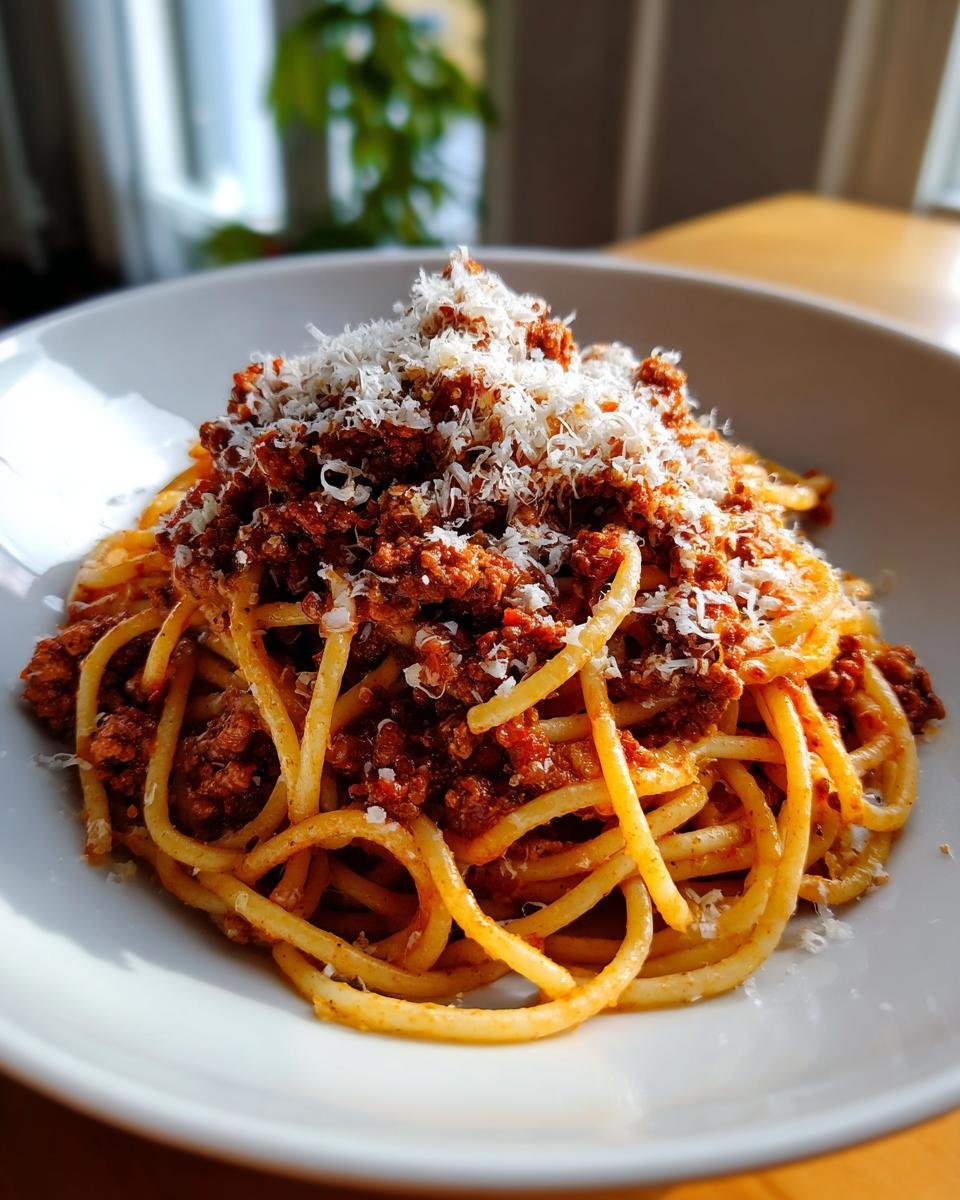 Homemade and Delicious Spaghetti Bolognese - detail 4