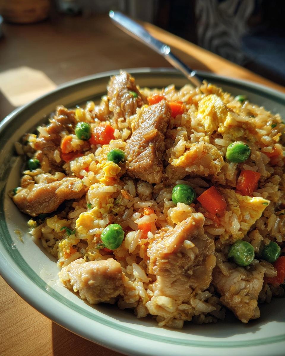 Savory Chicken Fried Rice - detail 1