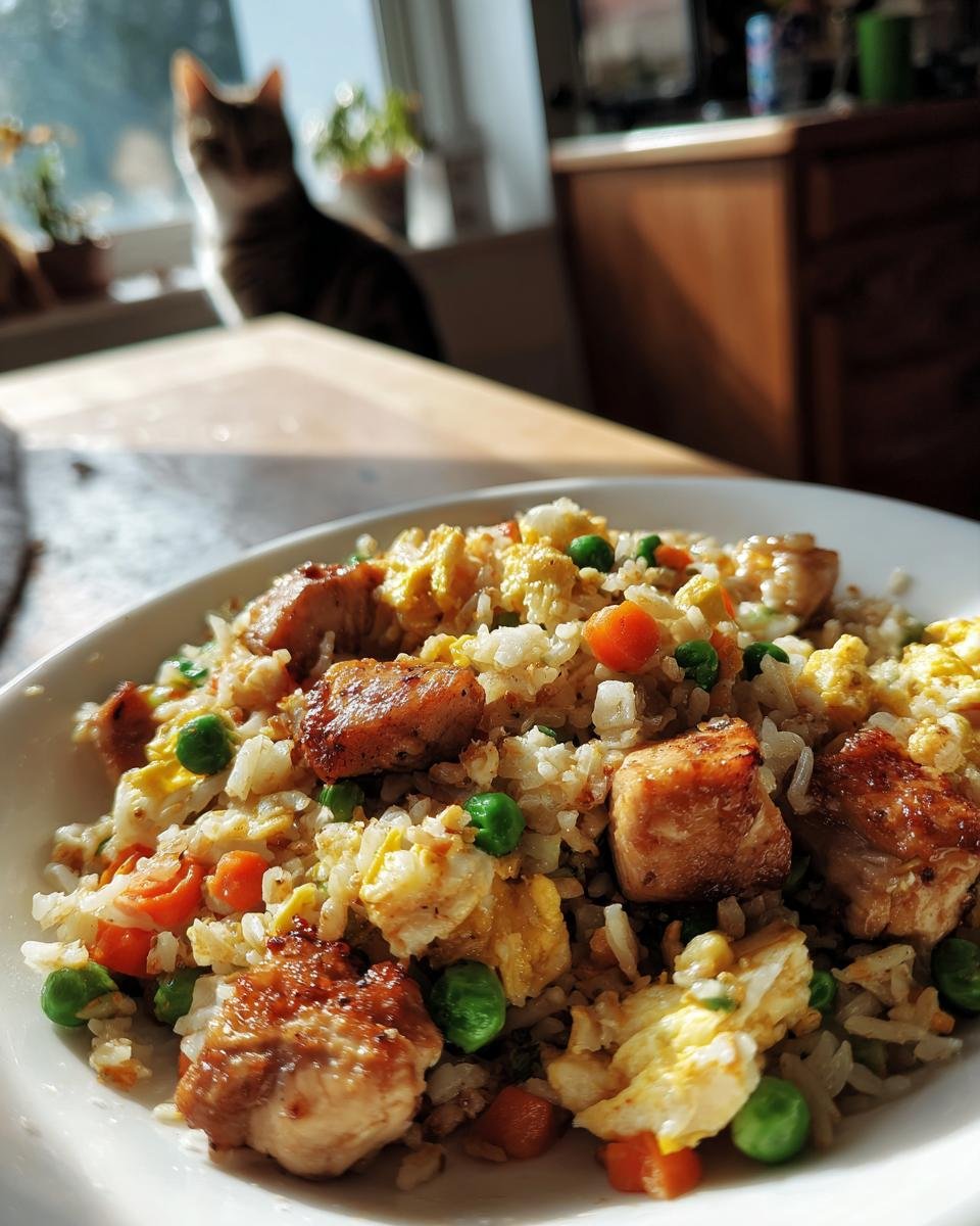 Savory Chicken Fried Rice - detail 4