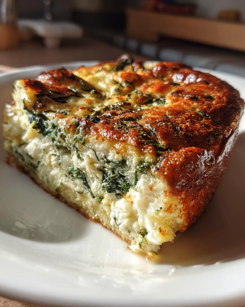 Spinach Ricotta Brunch Bake - detail 2