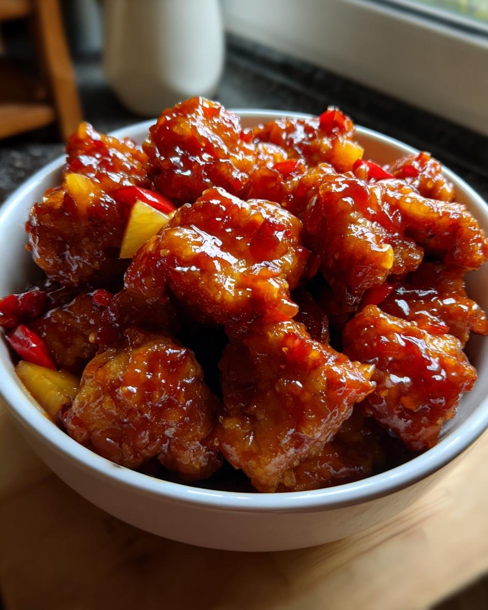 Sweet and Sour Chicken - detail 2