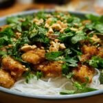 Vietnamese Noodles with Lemongrass Chicken