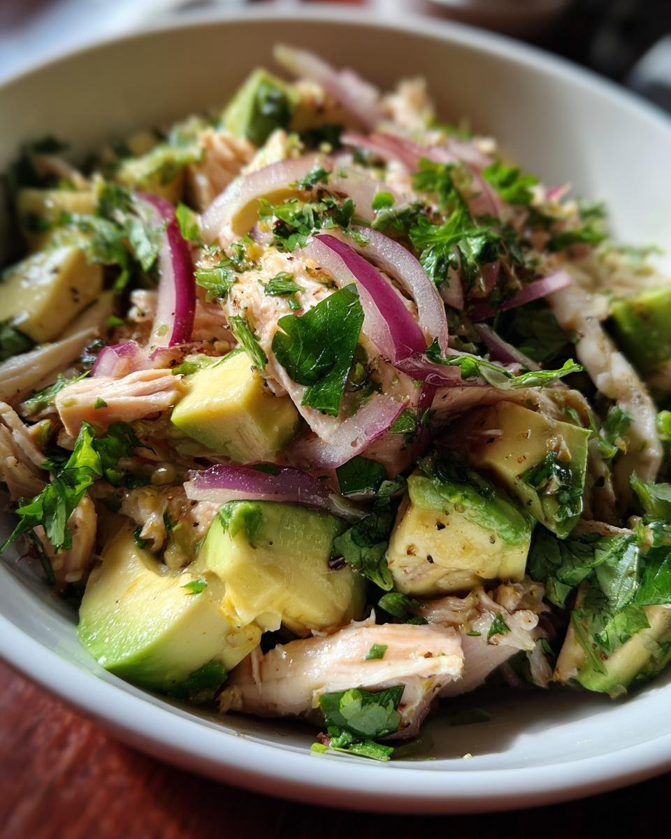 Chicken and Avocado Salad - detail 3