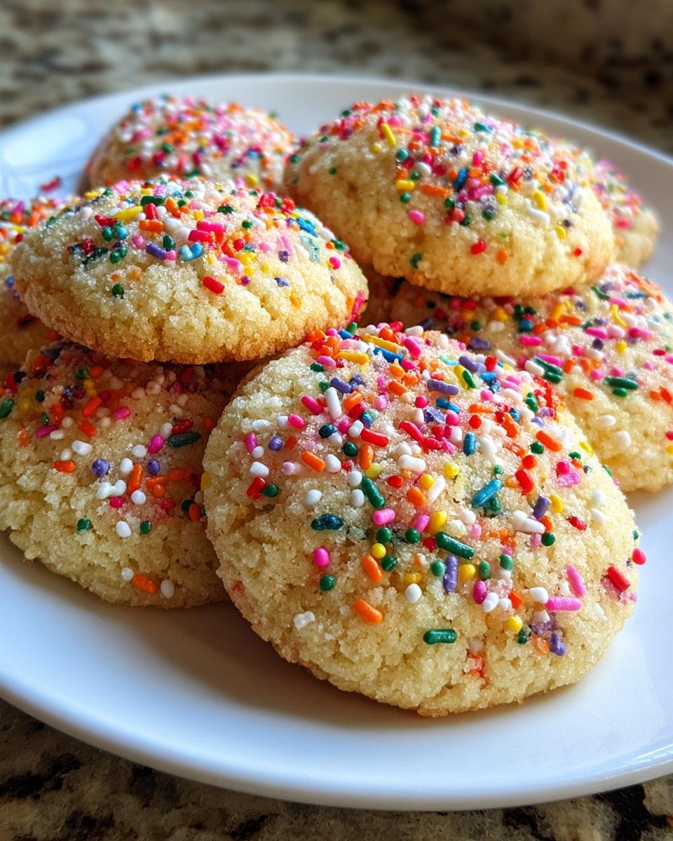 Colorful Sprinkle Cookies - detail 1