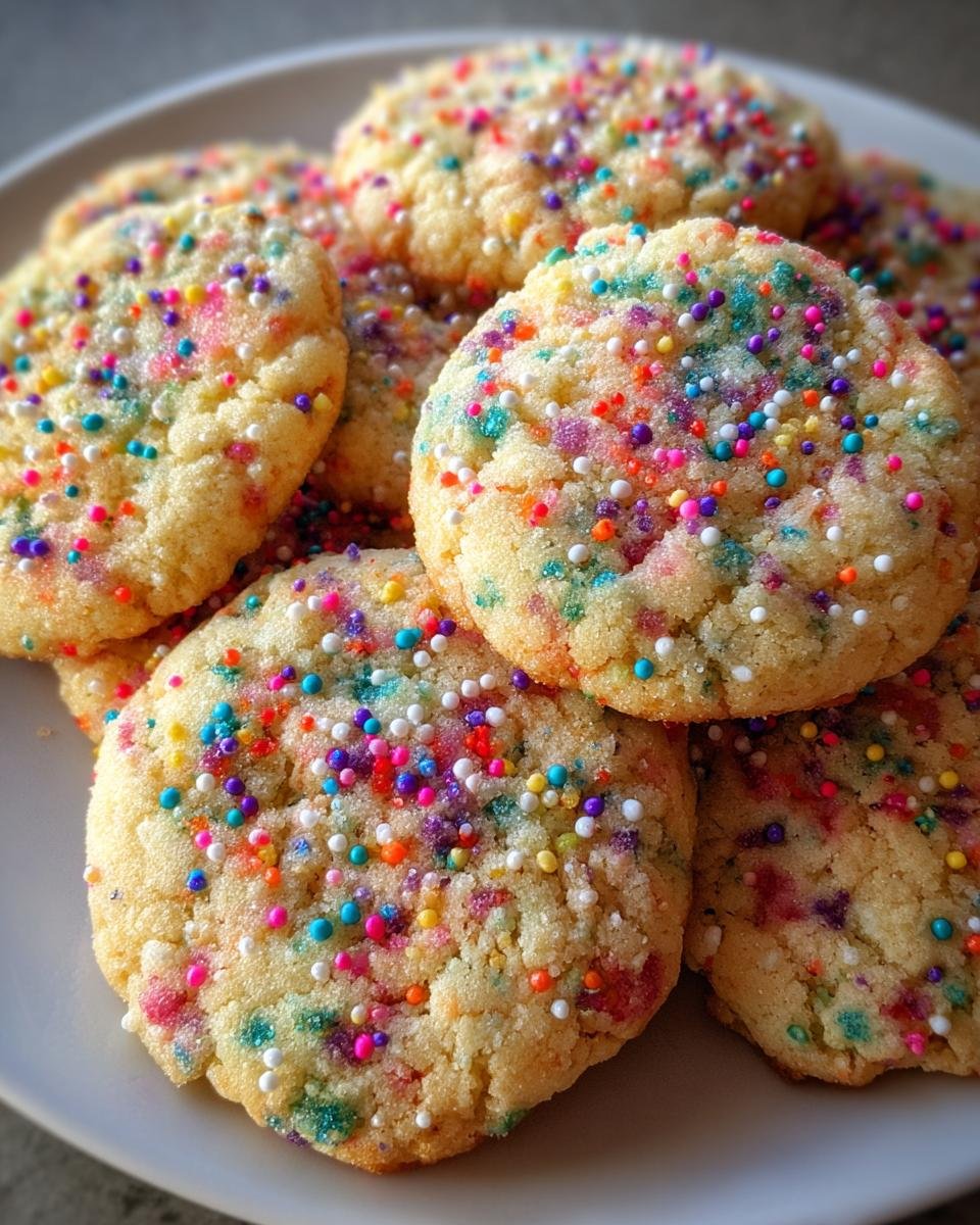 Colorful Sprinkle Cookies - detail 4