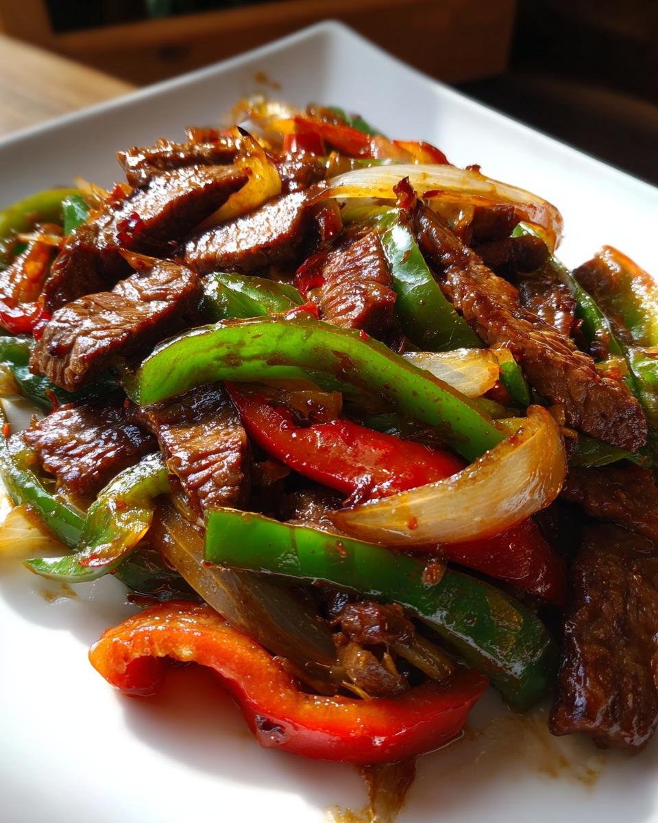 Onion Pepper Steak - detail 3
