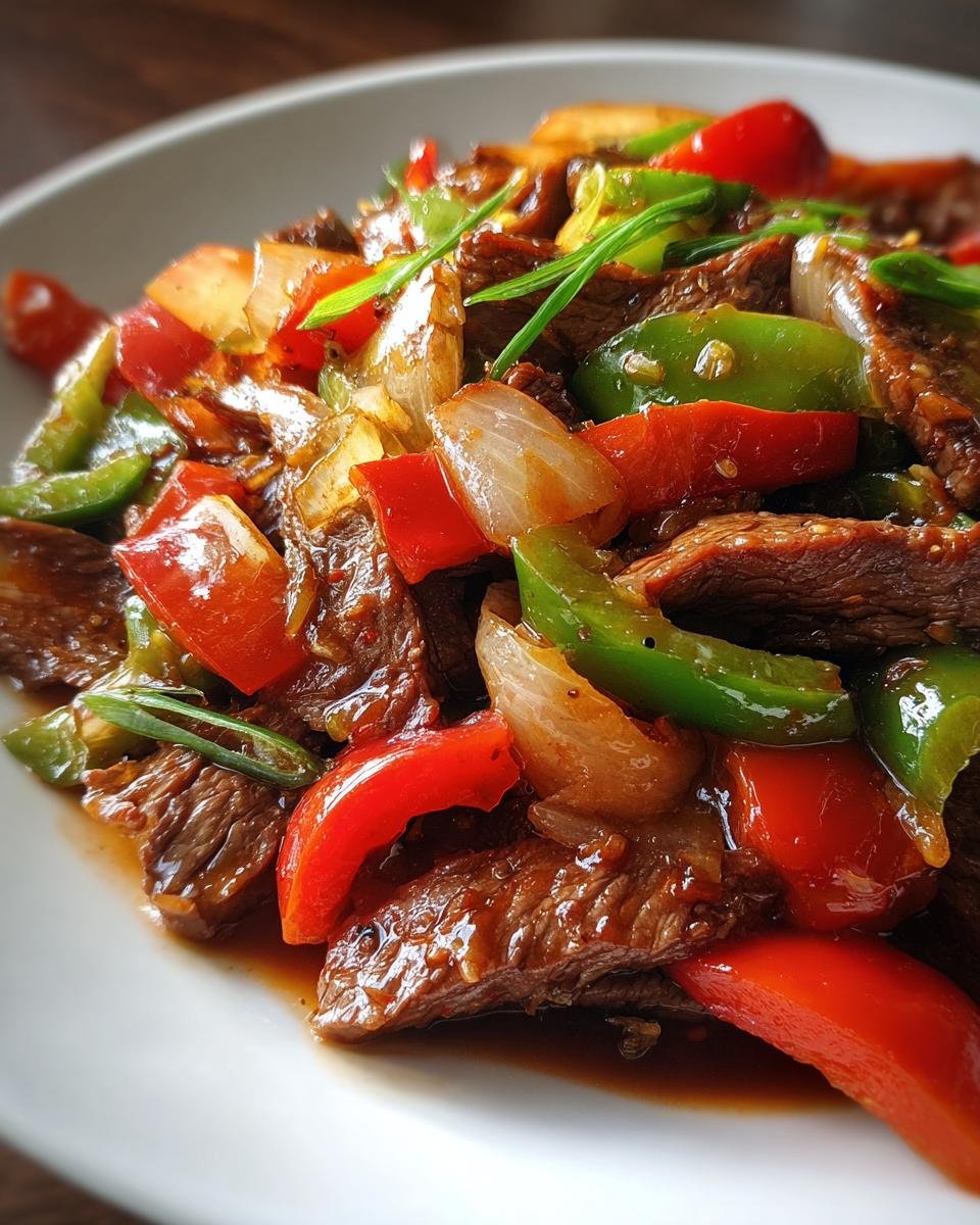 Onion Pepper Steak - detail 4