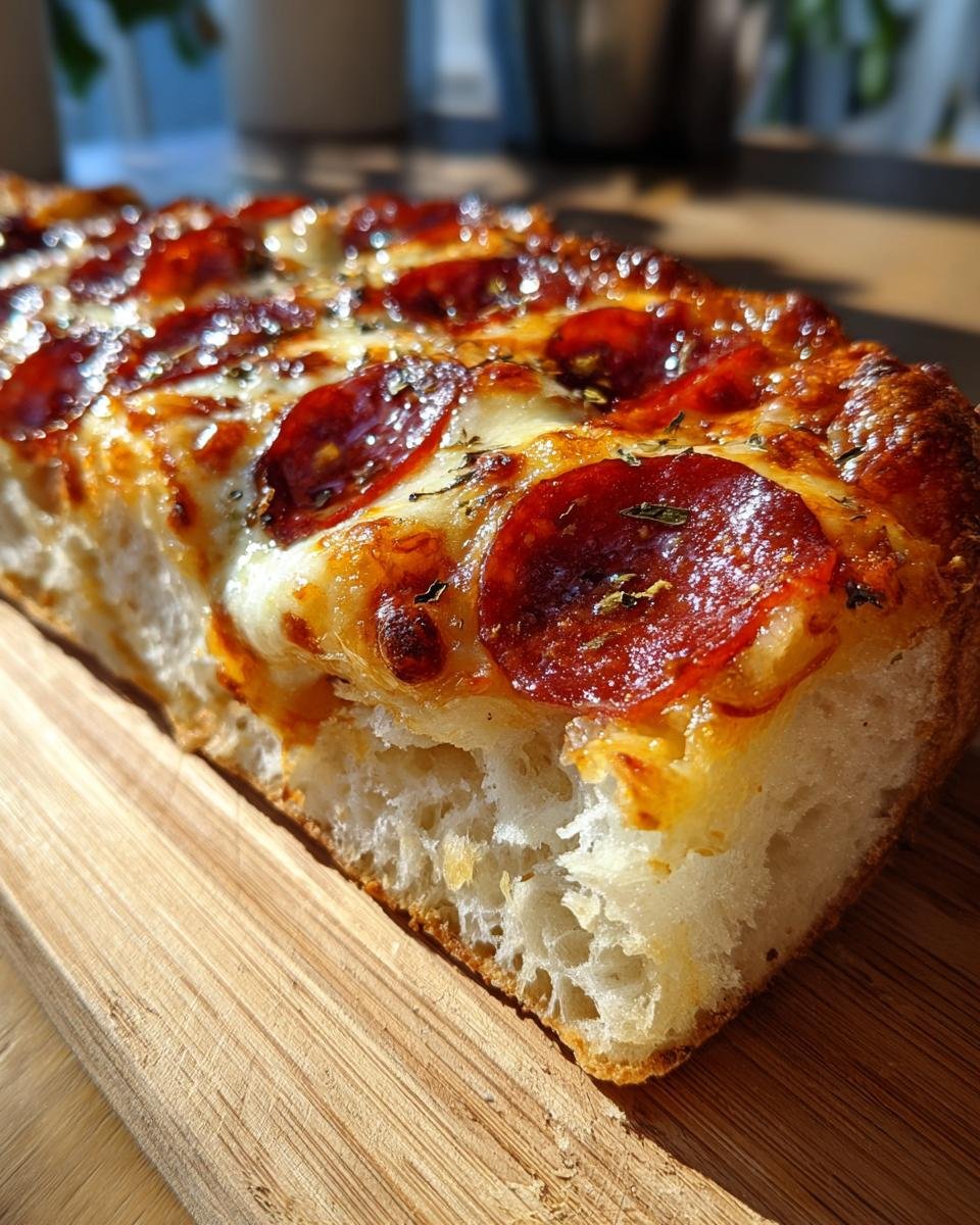 Pepperoni French Bread Pizza - detail 1