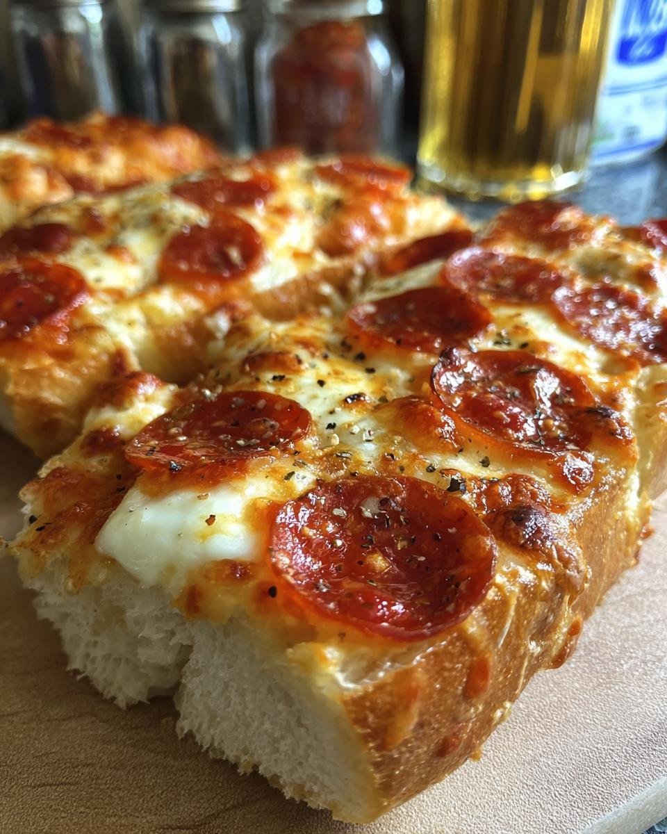 Pepperoni French Bread Pizza - detail 2