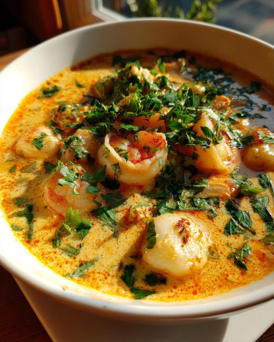 Seafood Cream Soup - detail 3