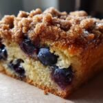 Sour Cream Blueberry Coffee Cake