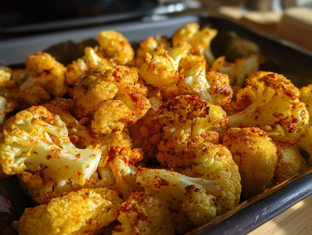Amazing Crispy Roasted Cauliflower with Paprika - jekof.com