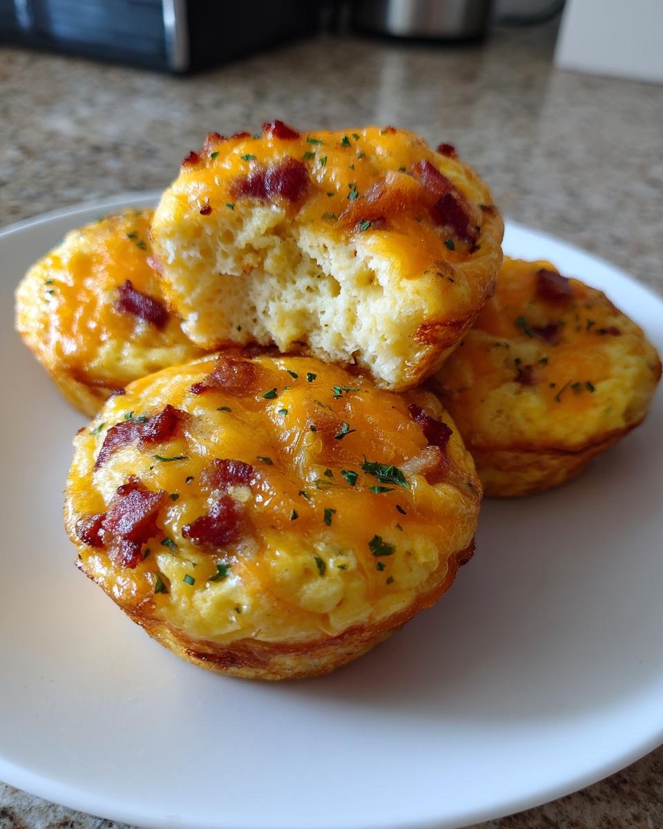 Bacon And Cheese Breakfast Egg Muffins - Other 3