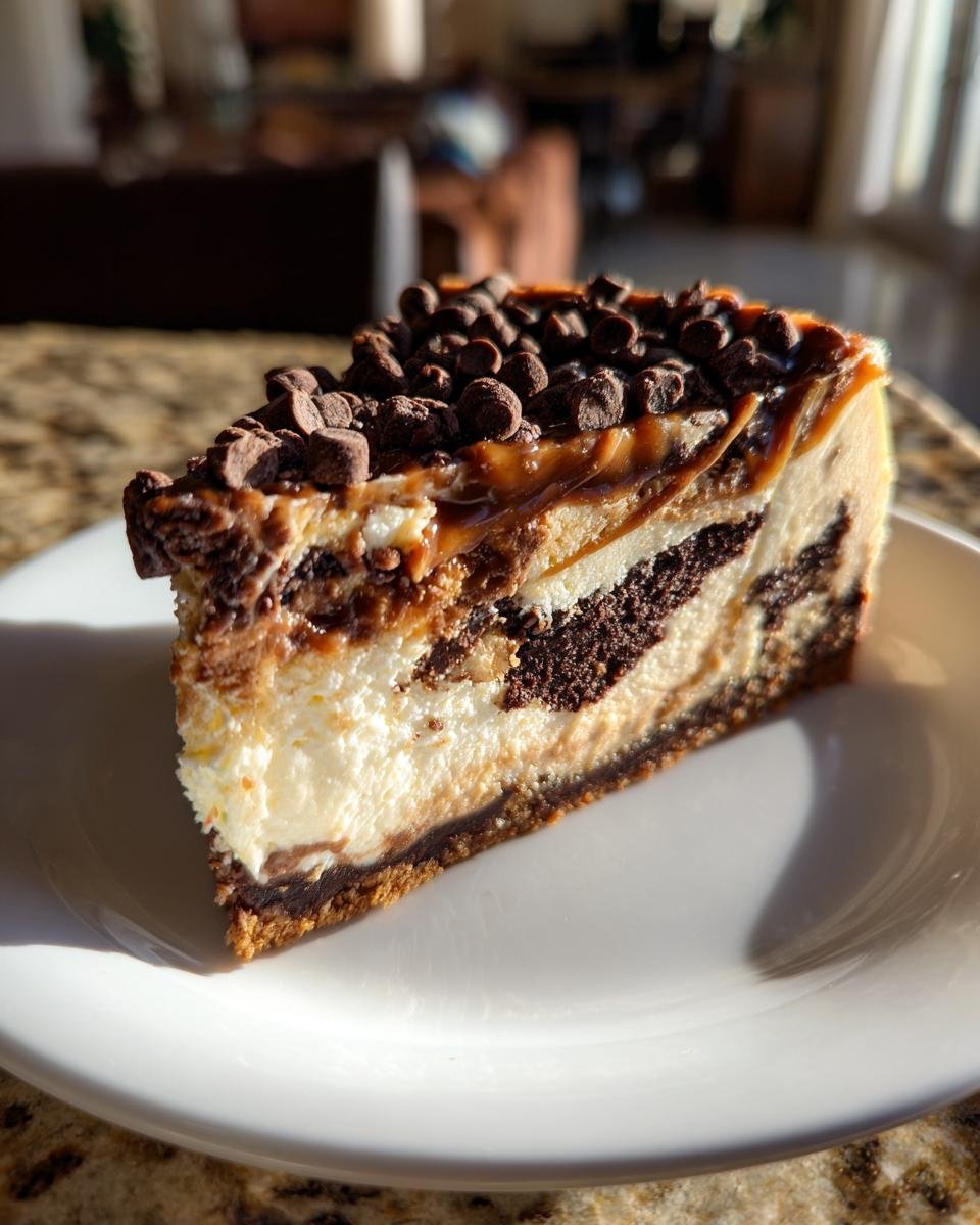 Caramel Chocolate Coffee Cheesecake - Other 2