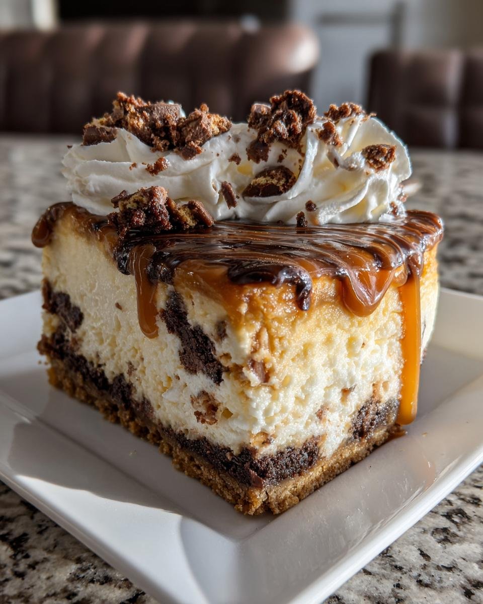 Caramel Chocolate Coffee Cheesecake - Other 3