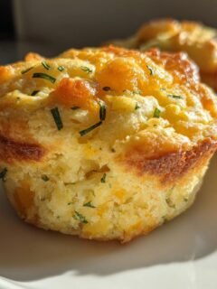 Cheese And Herb Muffins - Featured