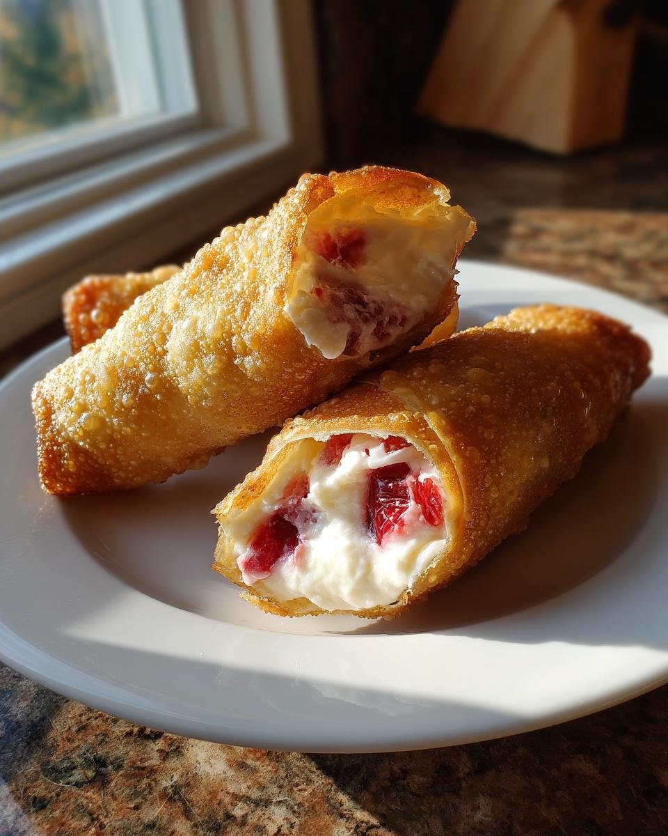 Cherry Cheesecake Egg Rolls - Other 1