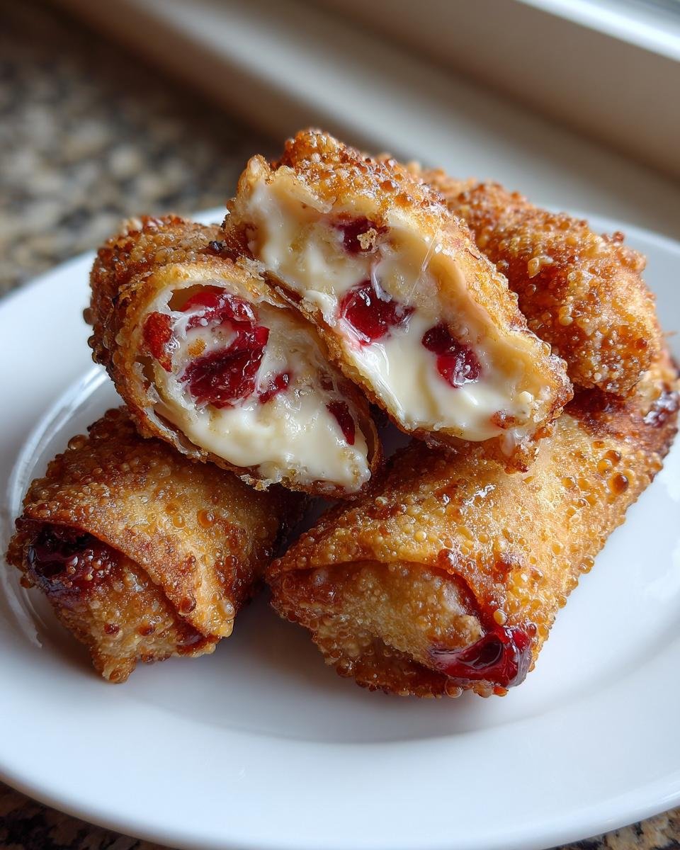 Cherry Cheesecake Egg Rolls - Other 3
